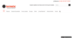 Desktop Screenshot of burmester.com.mx